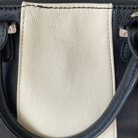 Steve Madden Small Faux Leather Colorblock Handbag Crossbody Strap Multi Pockets - Picture 4 of 12